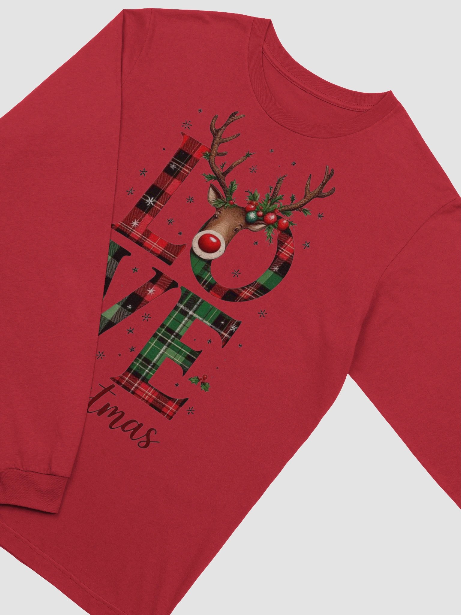 Rudolph Love Christmas Long Sleeve T-Shirt product image (2)