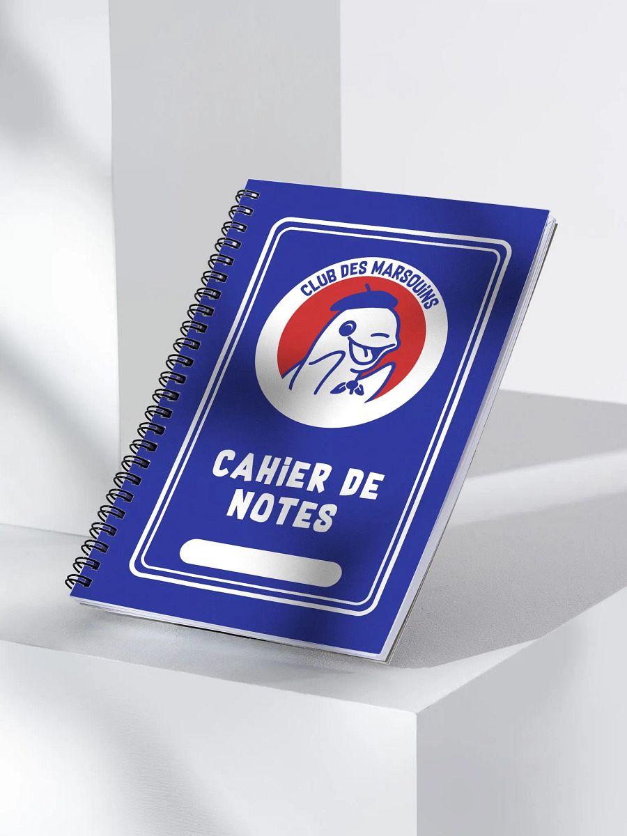 Cahier de notes ''Club des marsouins'' product image (3)