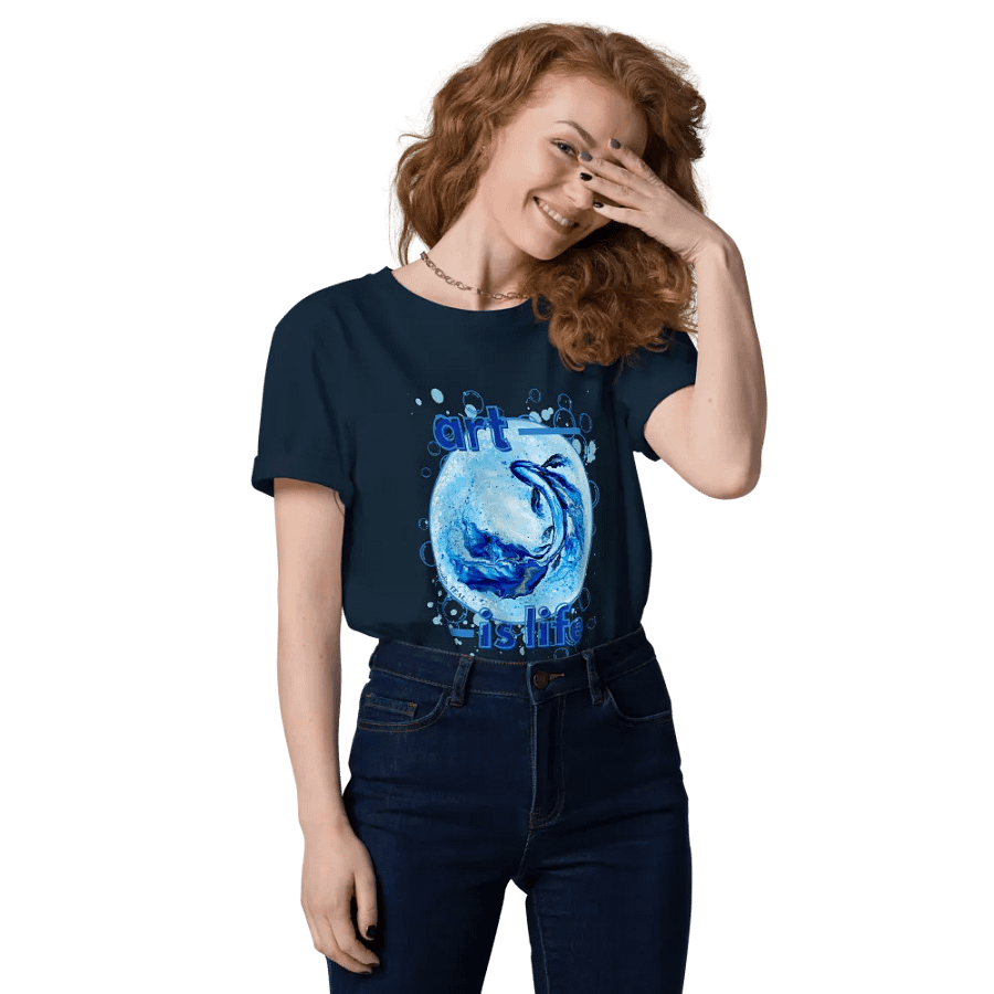 Aquatic Artistry Organic T-Shirt product image (224)