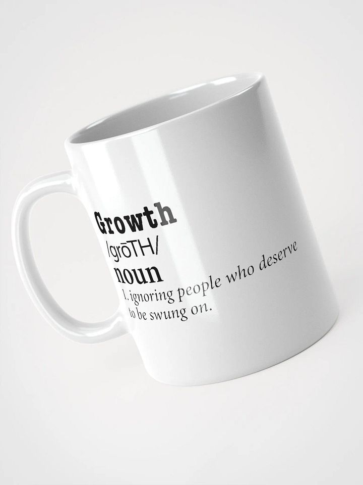 Growth White Glossy Mug product image (1)