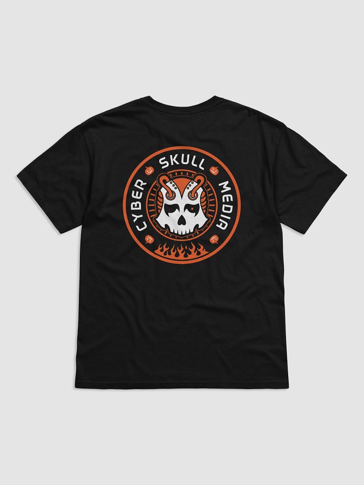 Cyber Skull Halloween 2025 Logo Tee v2 (Premium) product image (2)