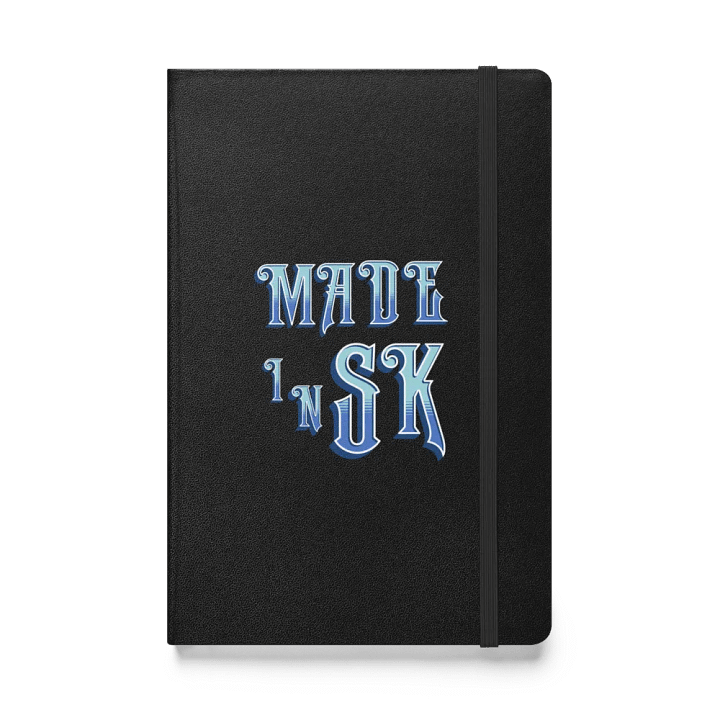 Made In SK Saskatoon Saskatchewan Stylized Hardcover Notebook product image (1)