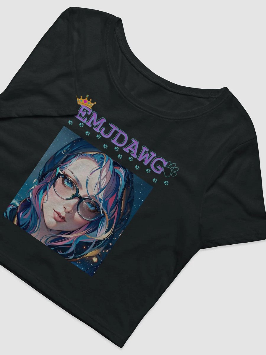 EmJDawg Starry FaceOFF Crop Tee (w/Pupper Peekaboo) product image (7)