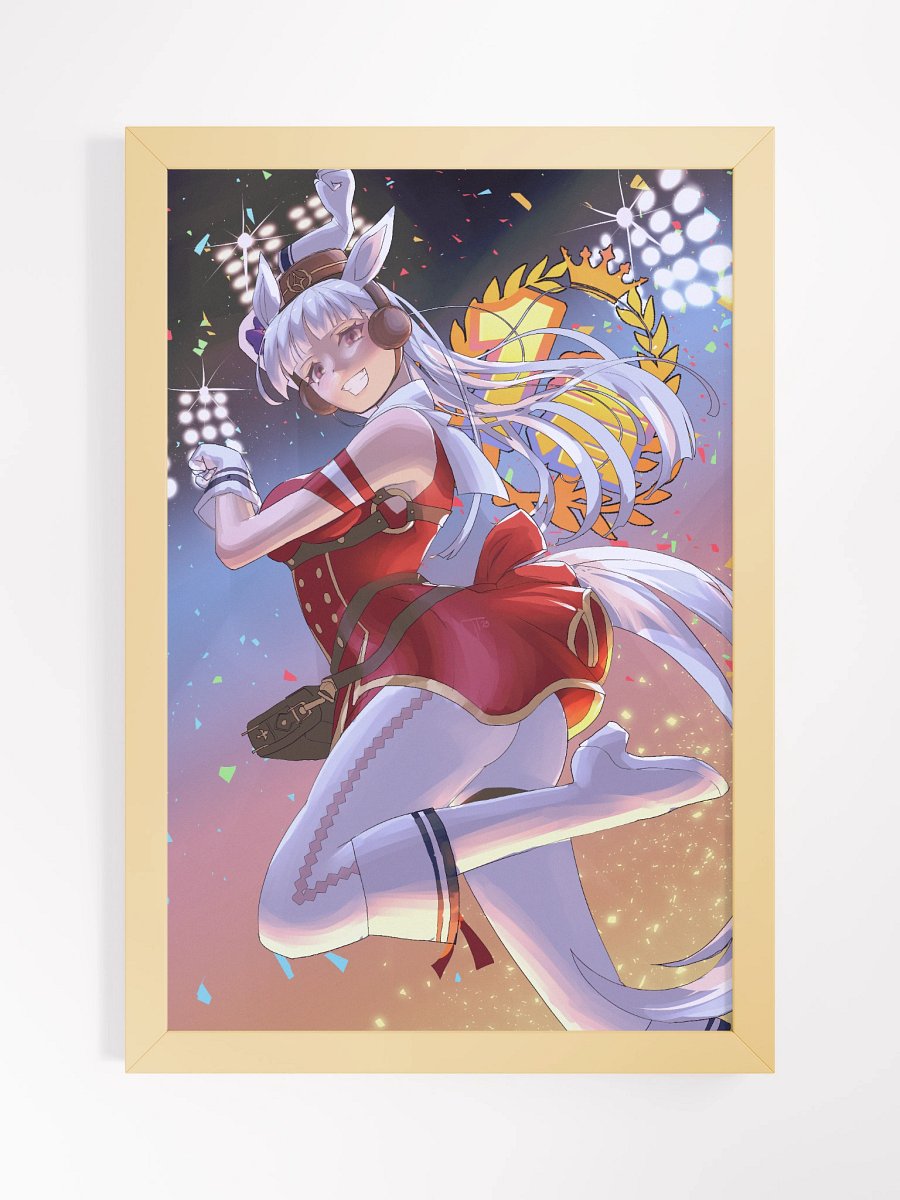 Golshi Week 🥇🚢✨ Umamusume Framed Print (L) product image (2)