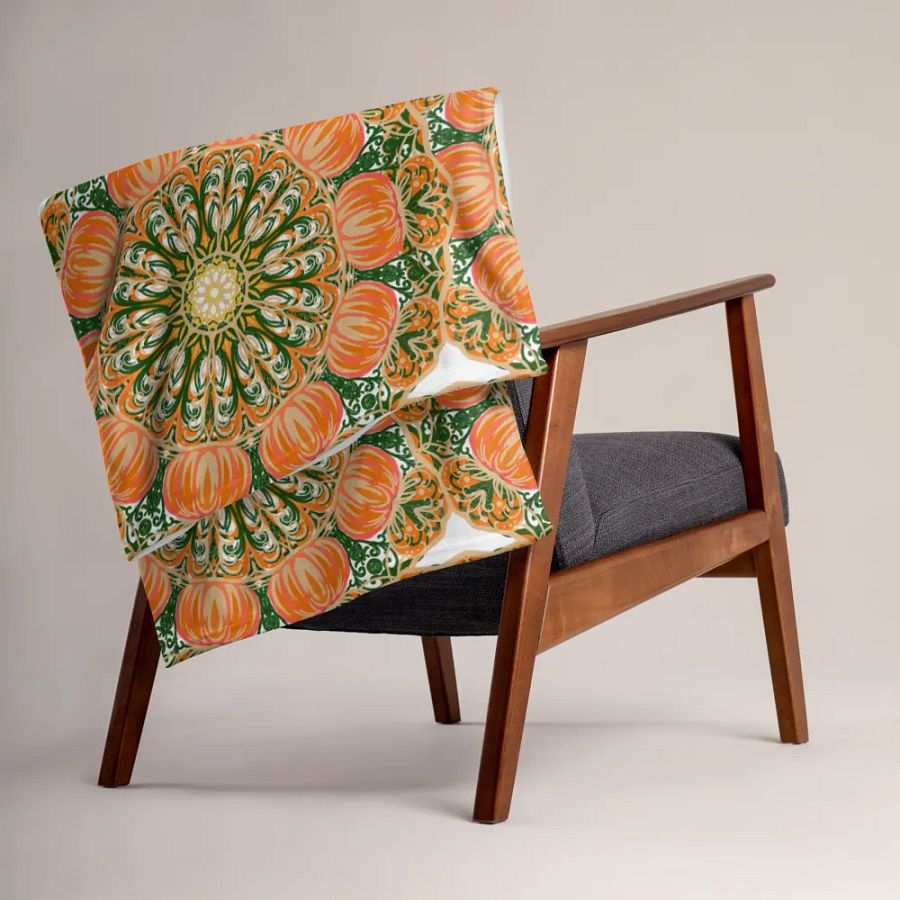 Mandala Dreams Throw Blanket product image (1)