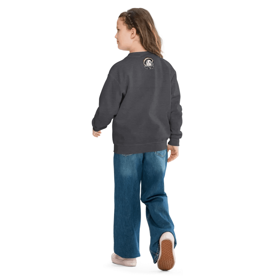 Save Me Kids Crew Neck Sweatshirt | Eco-Friendly Style for Young Activists product image (12)