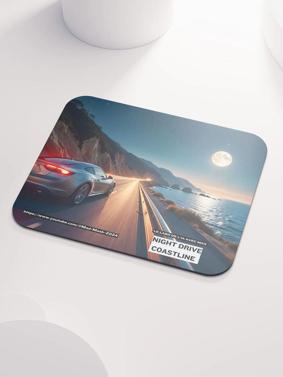 Classic Mouse Pad : Night Drive Coastline product image (3)