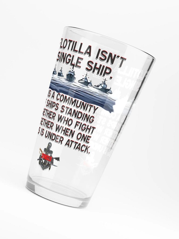 A Flotilla - Pint Glass product image (1)