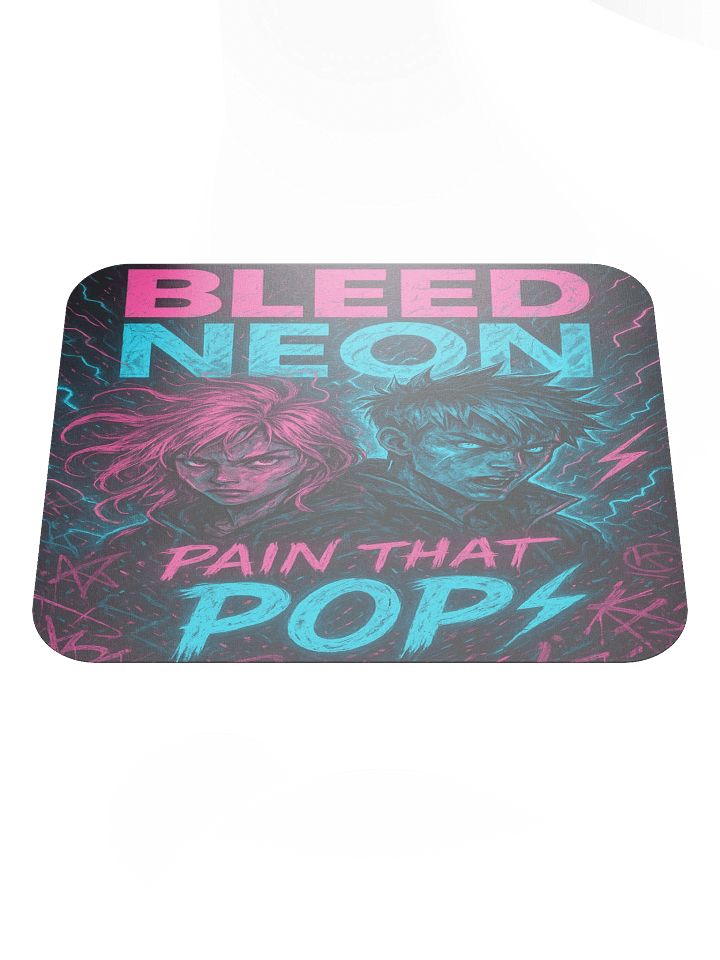 Bleed Neon Mouse Pad product image (1)