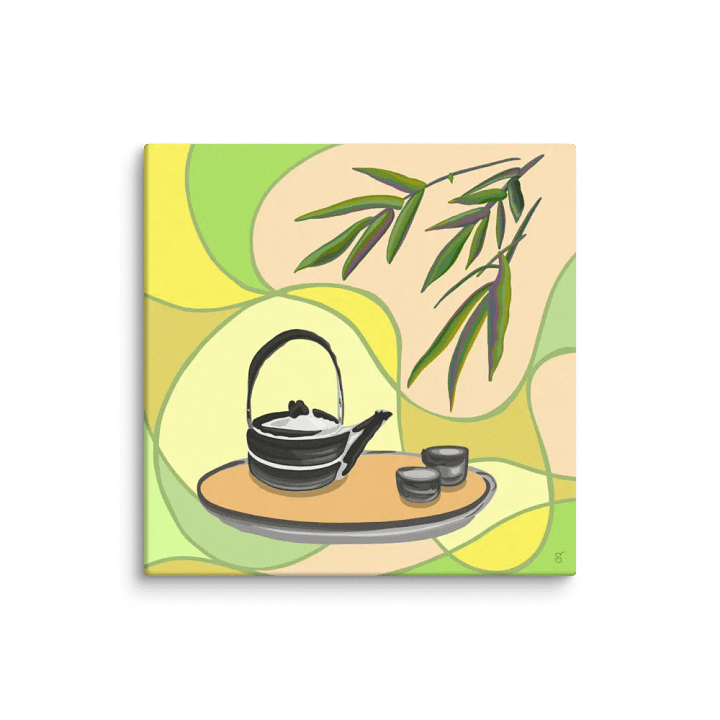 Bamboo Serenity Canvas Set - Coffee Shop No. 6 product image (1)