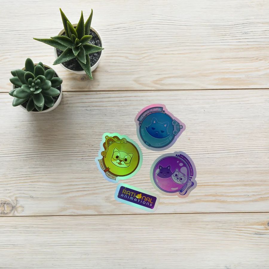 The World Can Be Better - Holographic Sticker Set product image (7)