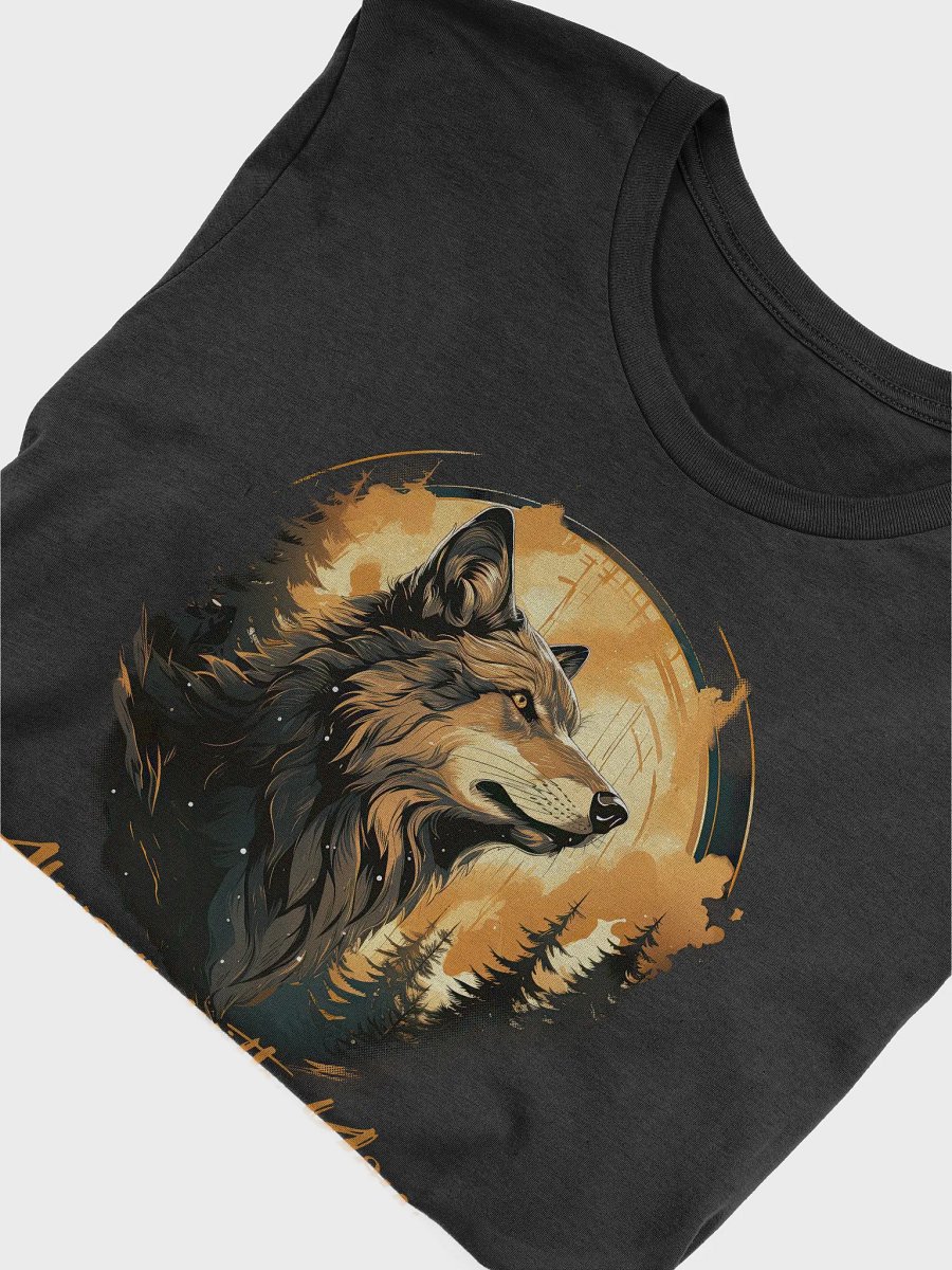 Wolf shirt, Spirit Ally, Gift-for Hiker, Wolf Lovers Gift, Wild Nature, Gift for Wolf Lover, Hiking t-shirt. Camping tee product image (23)