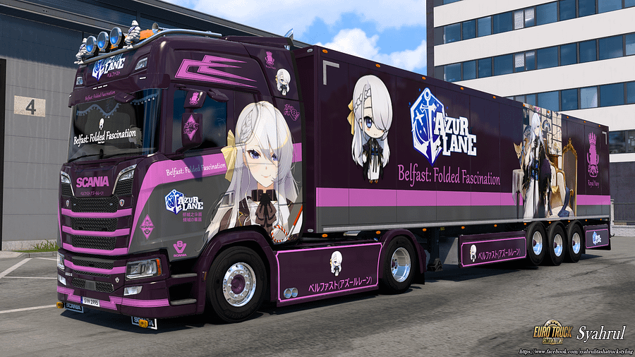 [ETS2] HMS Belfast (Folded Fascination) - Azur Lane [Combo Skin] product image (3)