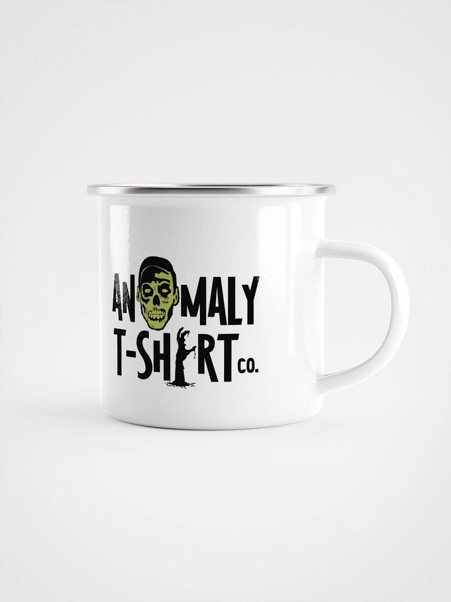 Green Zombie Logo Enamel Mug product image (3)