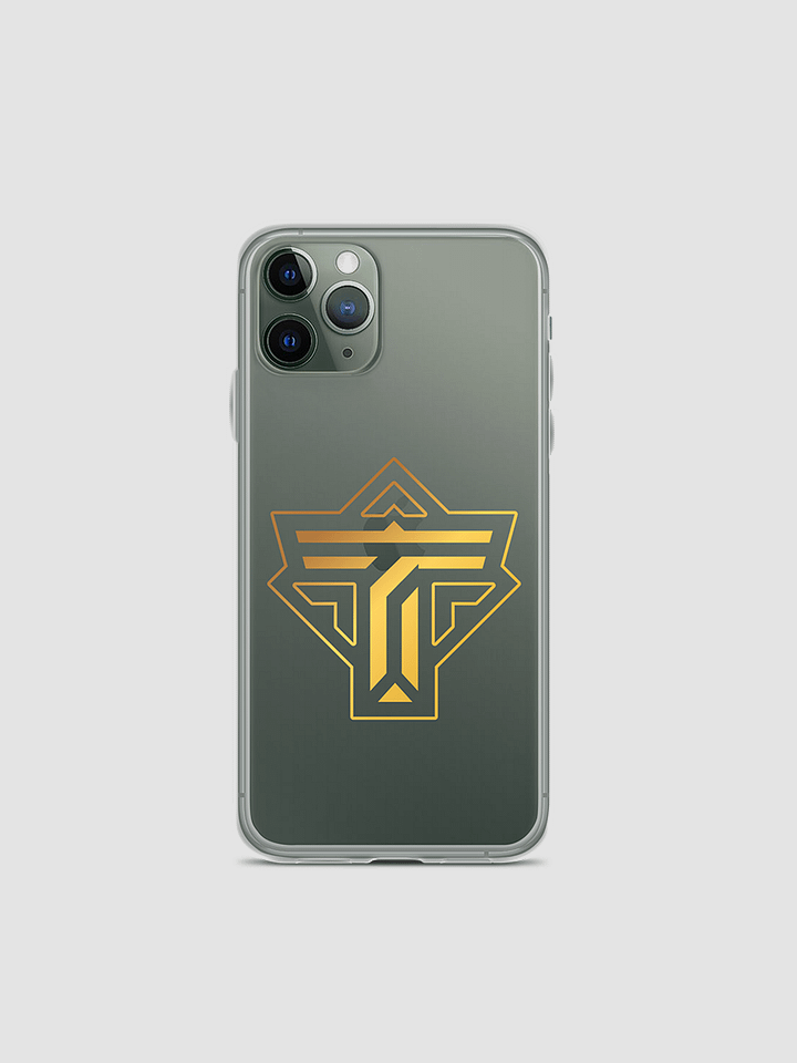Clear Case for iPhone® w/ Gold Insignia product image (2)