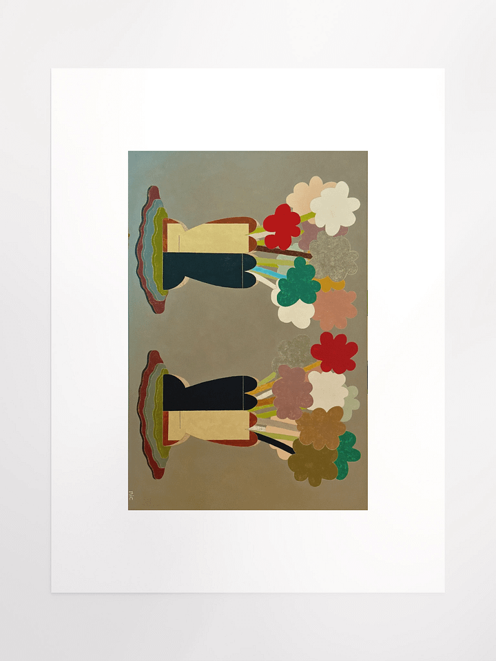 Two Flowers print product image (2)
