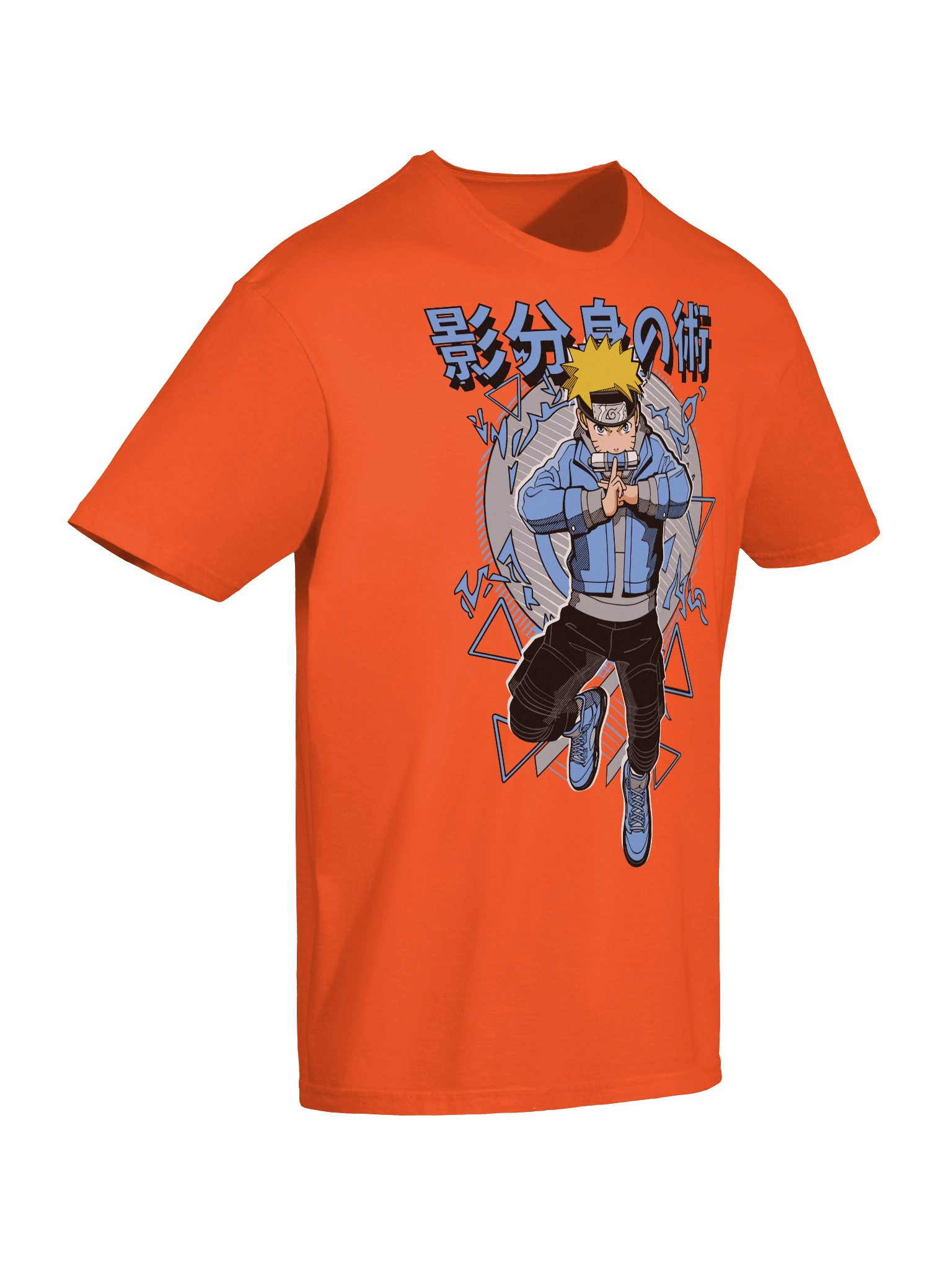 Naruto – Shadow Clone Jutsu Streetwear Edition – Gildan Softstyle T-Shirt product image (7)