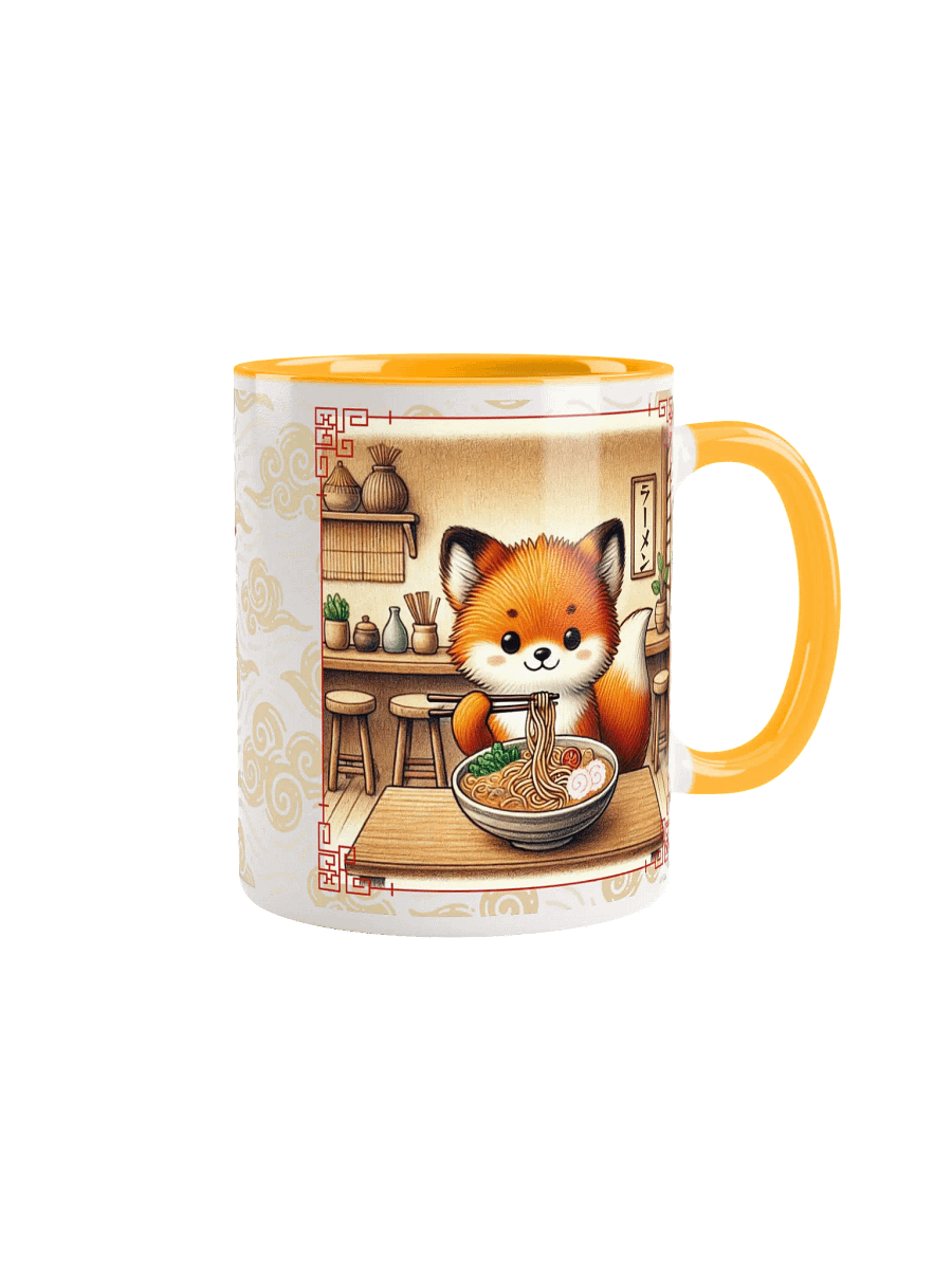 Cozy Ramen Fox Ceramic Mug product image (5)