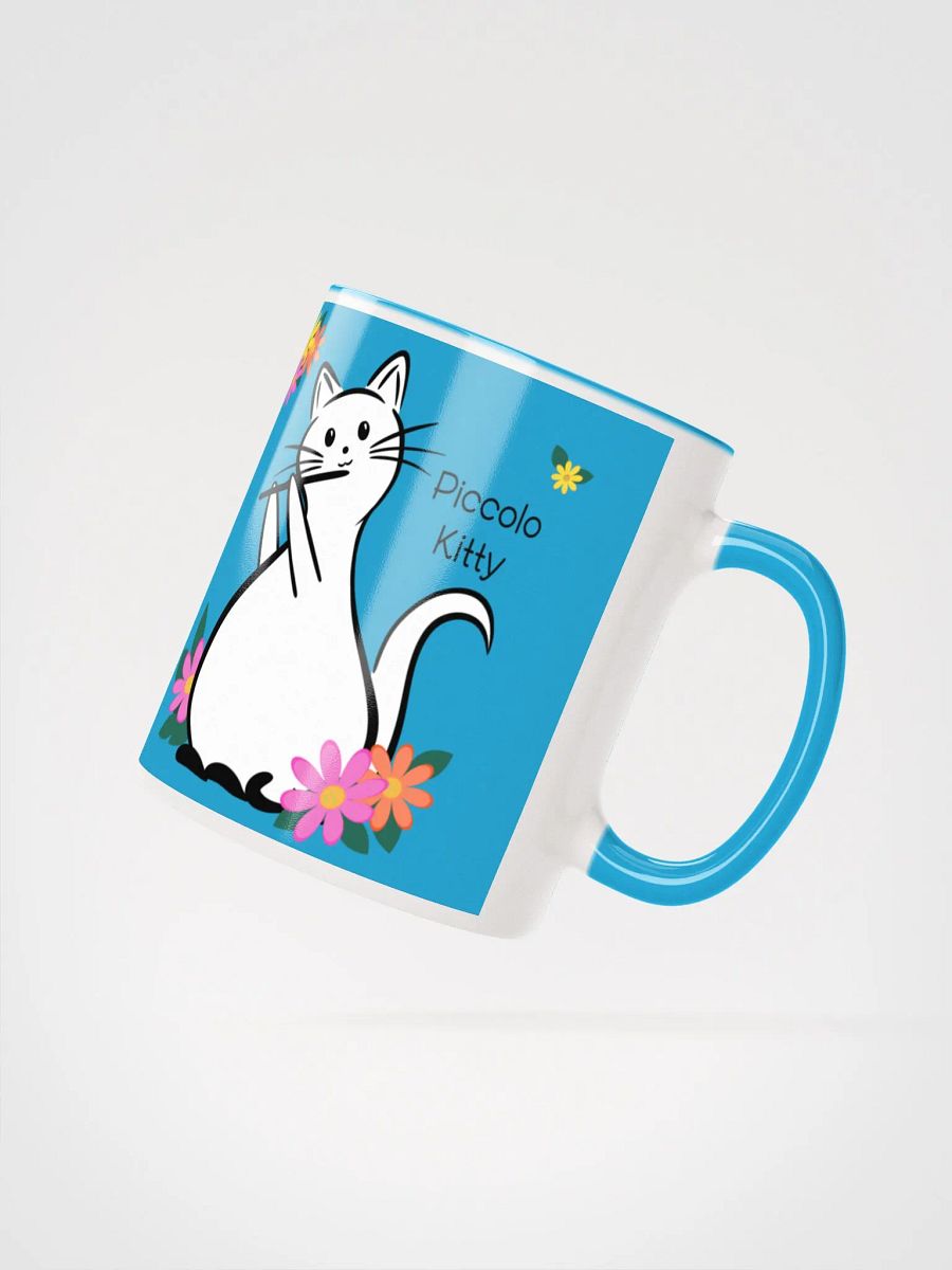 Flute Kitty Ceramic Mug - 11 0z - Piccolo product image (2)