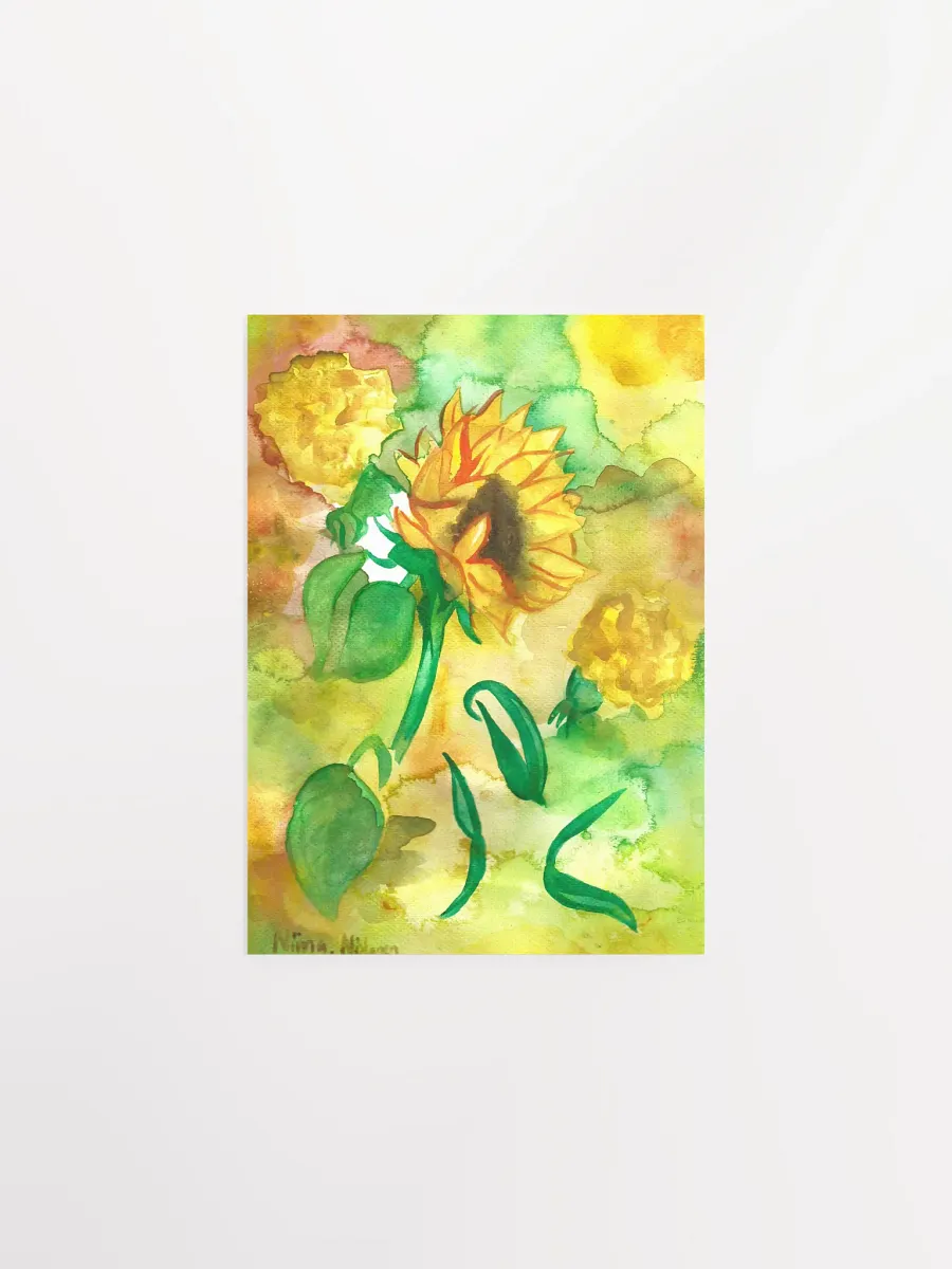 Golden Bloom Art Print product image (3)