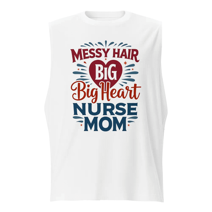 Bold Nurse Mom Muscle Tank product image (5)