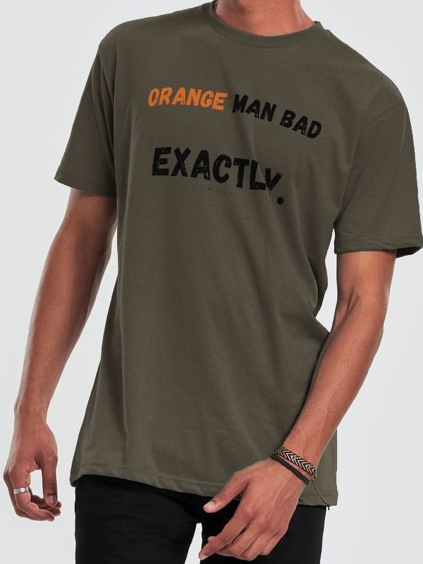 The Orange Man IS Bad Supersoft Slim Fit T-Shirt product image (1)