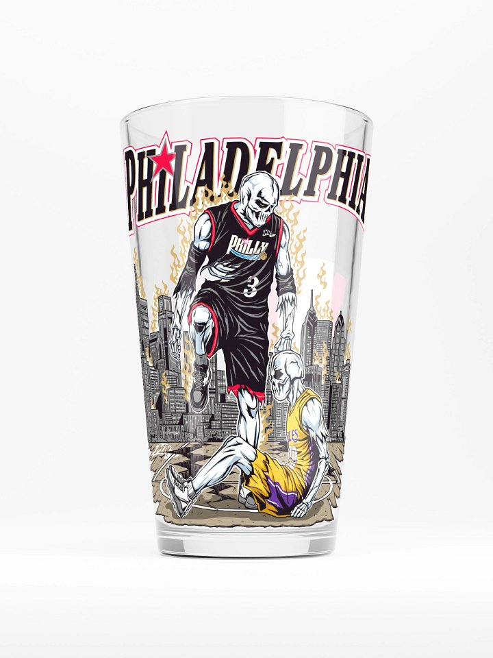 Philadelphia, Welcome to Basketball Pint Glass product image (1)