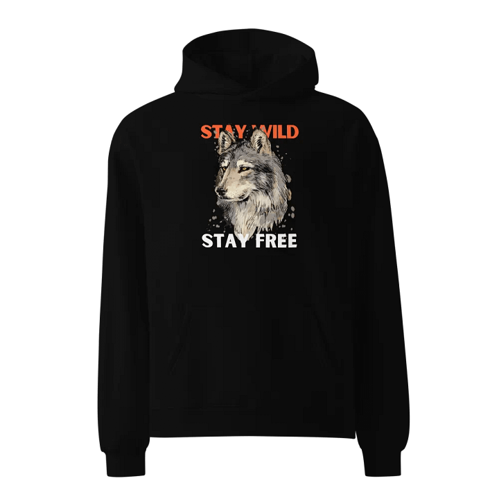 Wild Wolf Unisex Oversized Hoodie product image (1)