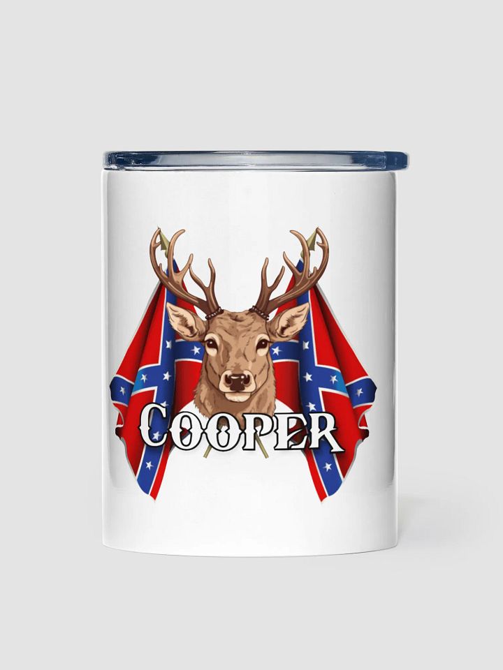 "Cooper" Last Name Rebel Redneck Deer - Kids Tumbler product image (1)
