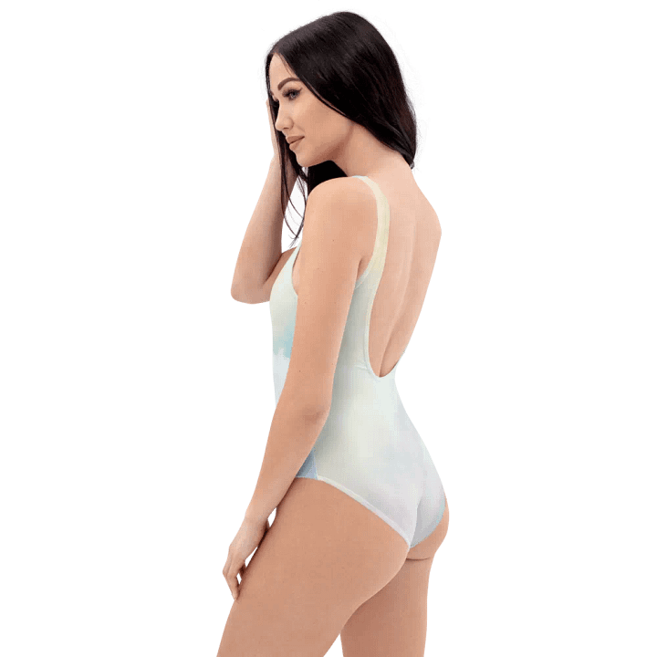 Blur Cloud Rainbow Design one piece Swimsuit - V1 product image (2)