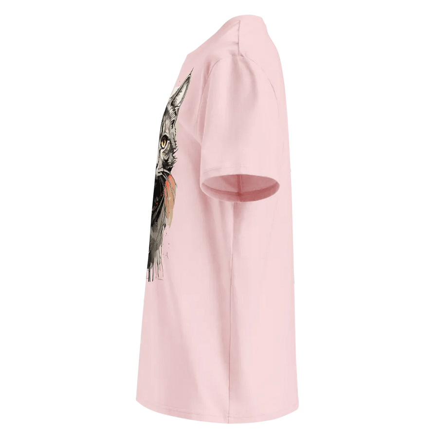 Sketch Art Katze 3, Shirt product image (7)