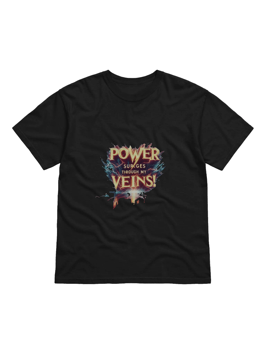 Electric Power Unleashed T-Shirt product image (3)