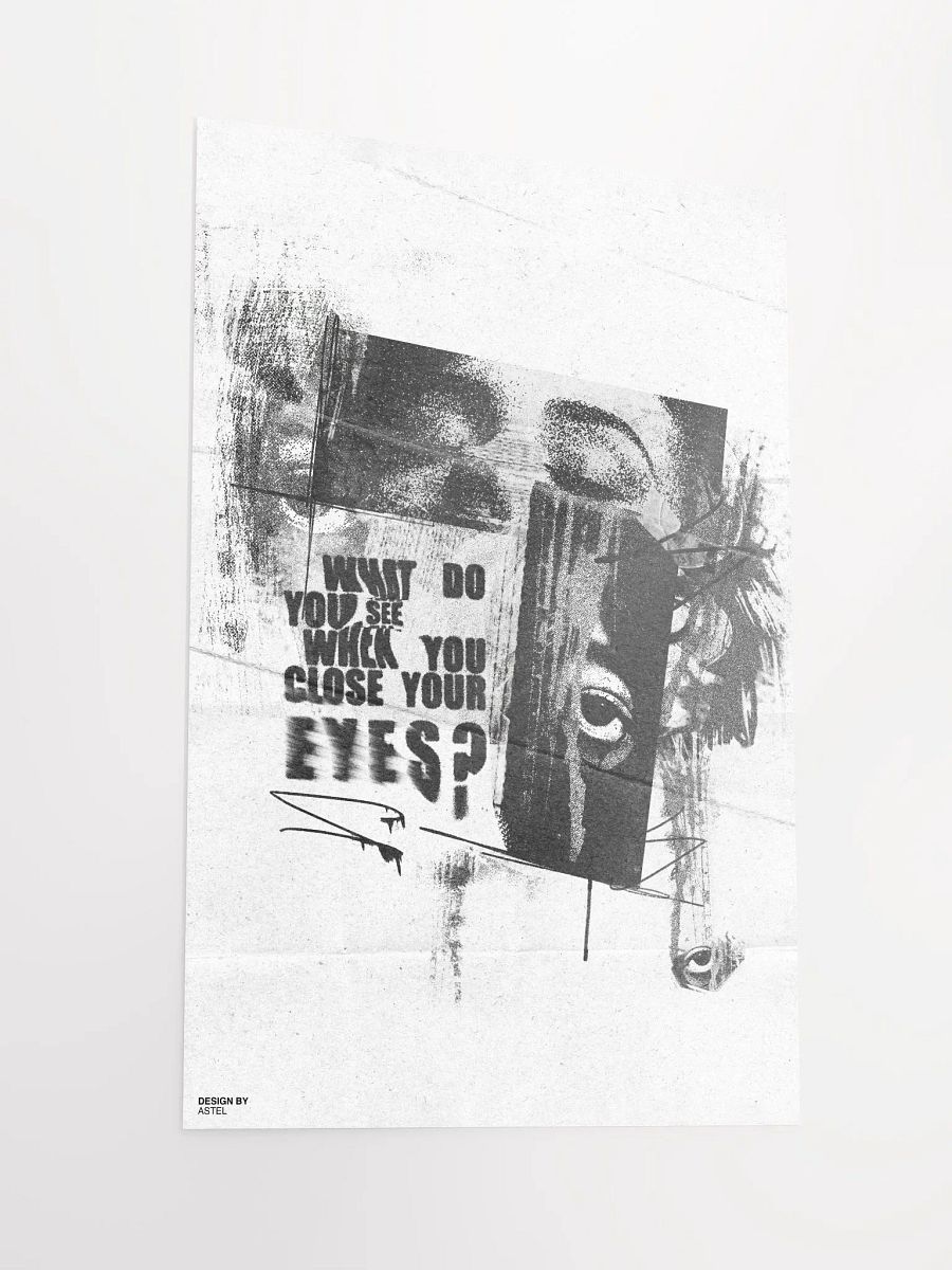 'WHAT DO YOU SEE?' Poster product image (3)