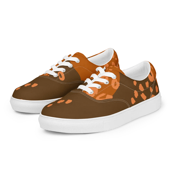 orange Textured Dreams Women's Shoes product image (2)