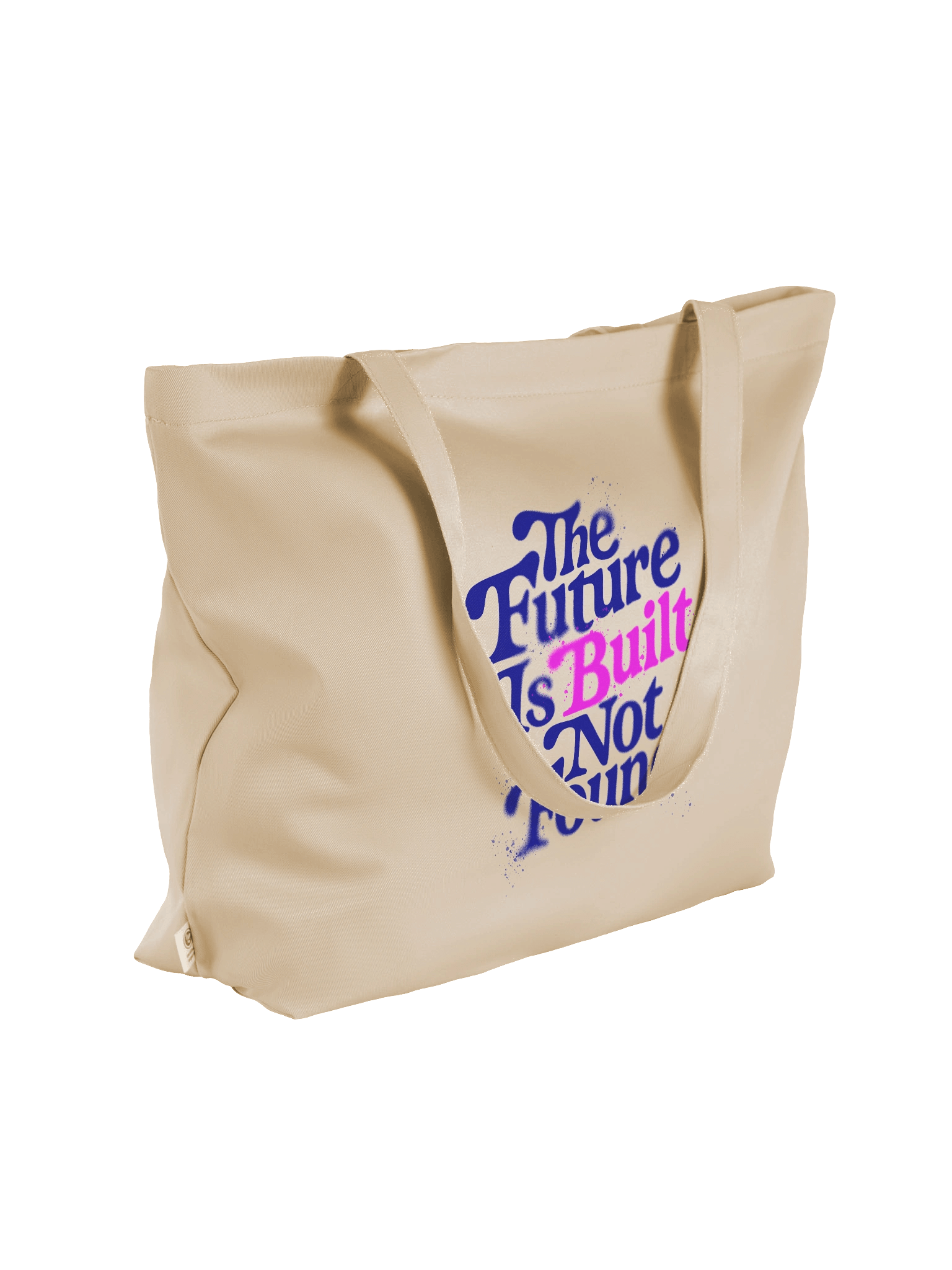 100% Certified Organic Cotton Eco Tote: Light Mode product image (4)