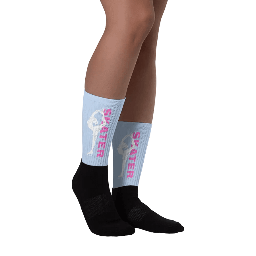 Light Blue SKATER Socks product image (2)