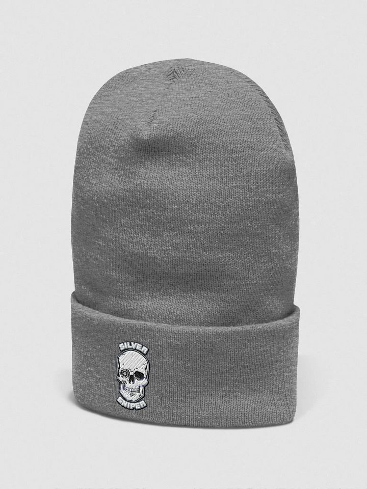SILVER SNIPER Logo Beanie- Grey product image (2)
