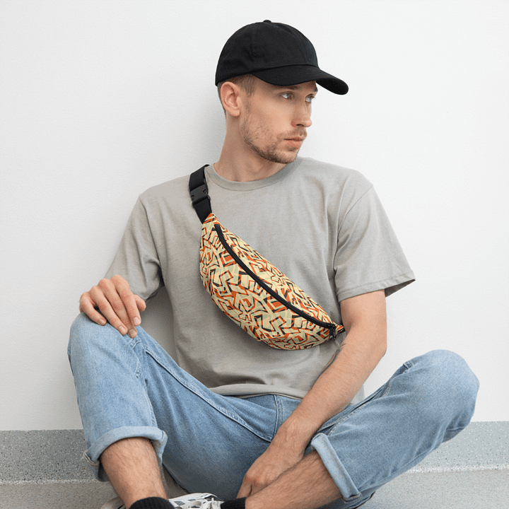 Orange Grunge | Fanny Pack product image (1)