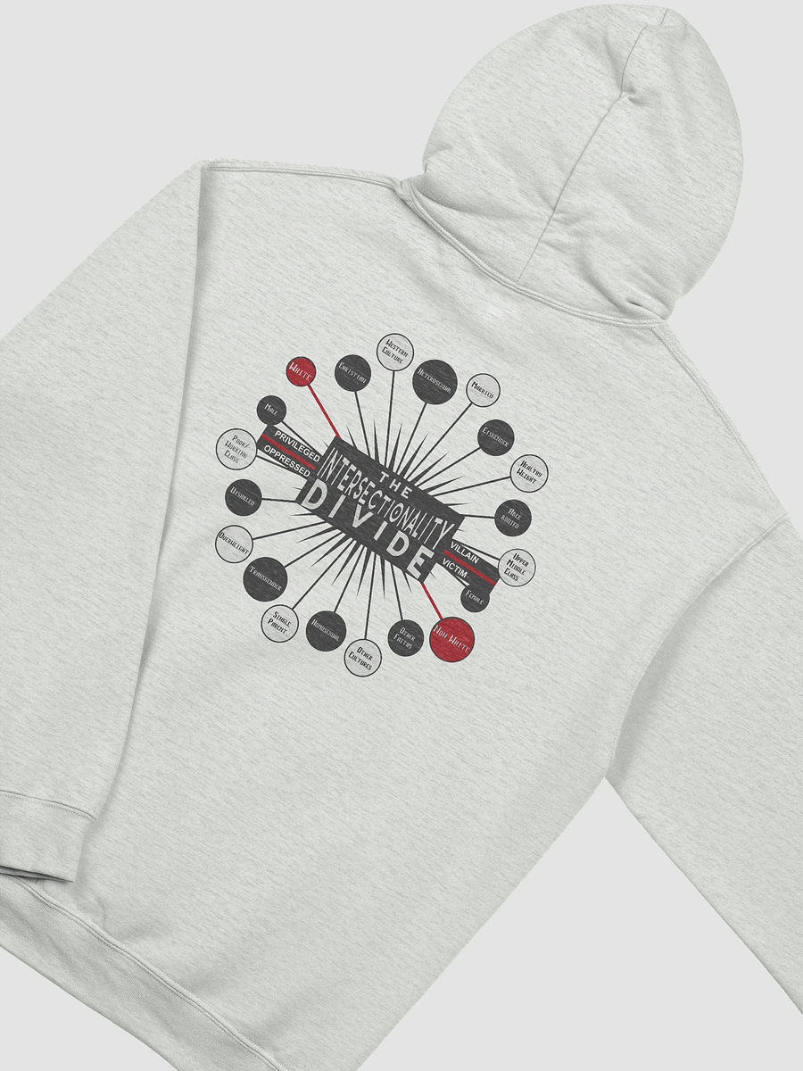 Unisex Heavy Hooded Sweatshirt - Intersectionality Divide Design | Cozy and Thought-Provoking Wear product image (26)