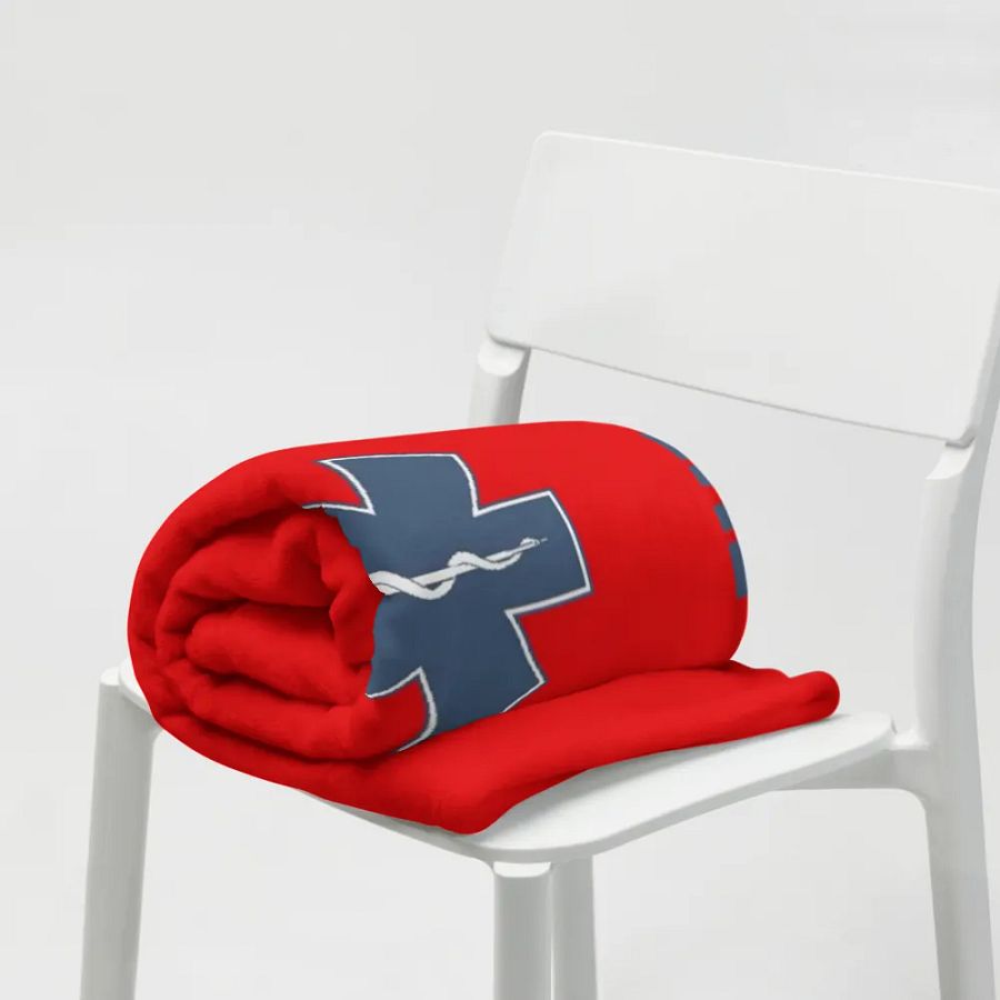 "First Aid" Throw Blanket product image (7)