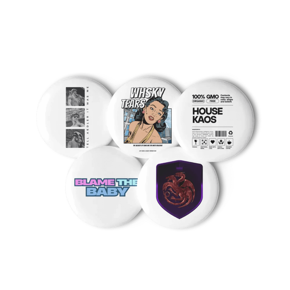 KAOS Pin Button Set product image (11)