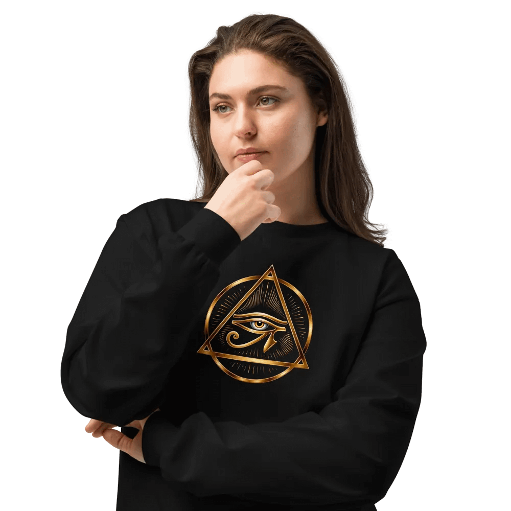 [Eye of Horus] - Unisex Premium Heavyweight Long Sleeve Shirt product image (10)