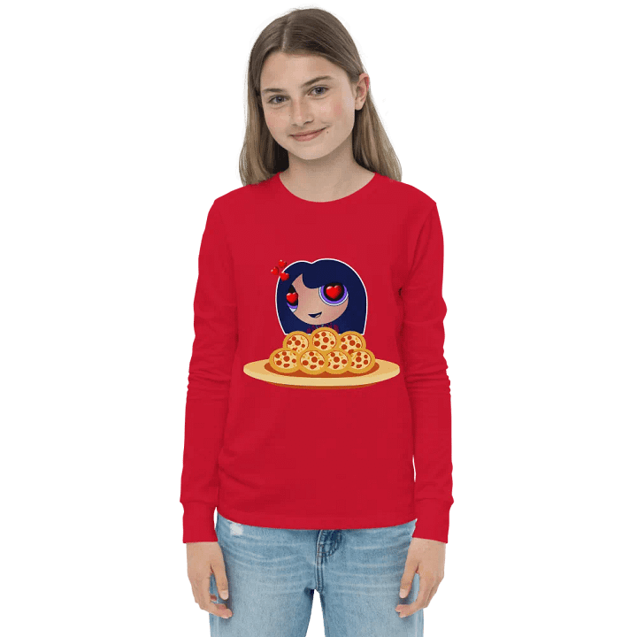 Youth Pizza Love Long Sleeve Top product image (1)