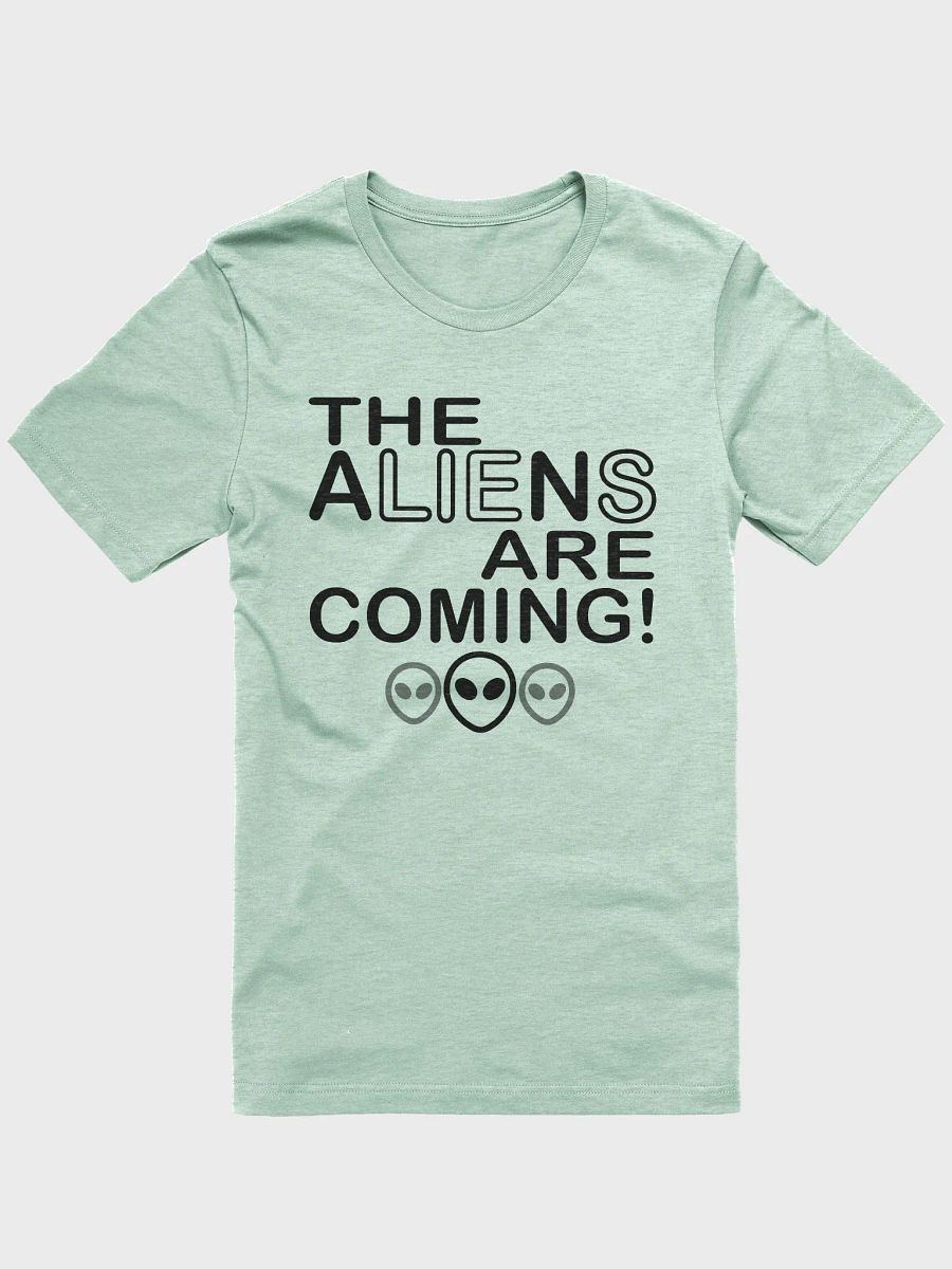 The Aliens Are Coming! - Black - Bella+Canvas Supersoft T-Shirt product image (2)