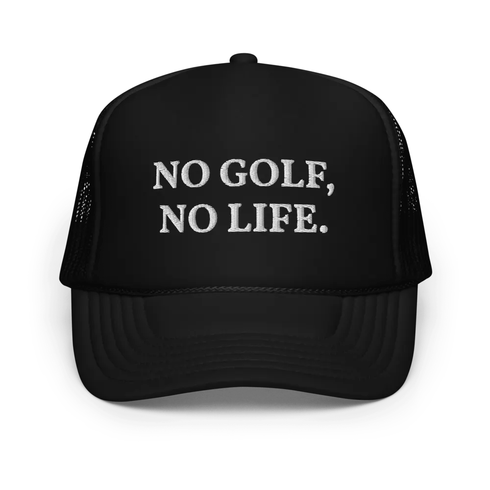 No Golf No Life - Embroidered Hat Trucker Cap product image (1)