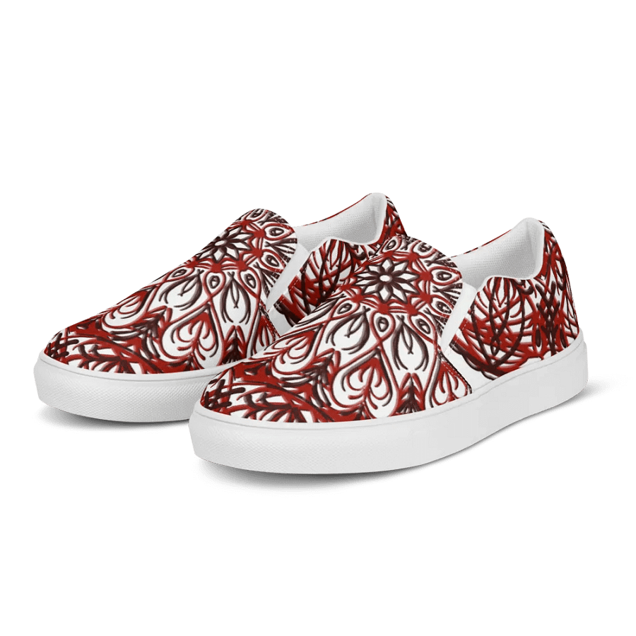 Floral Symmetry Slip-Ons product image (7)