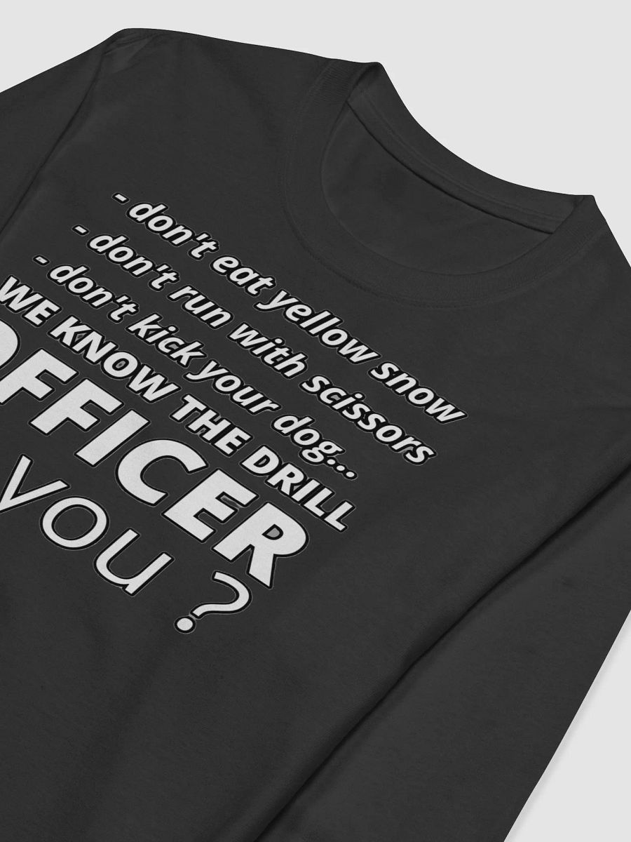 WE KNOW THE DRILL OFFICER, DO YOU? product image (6)
