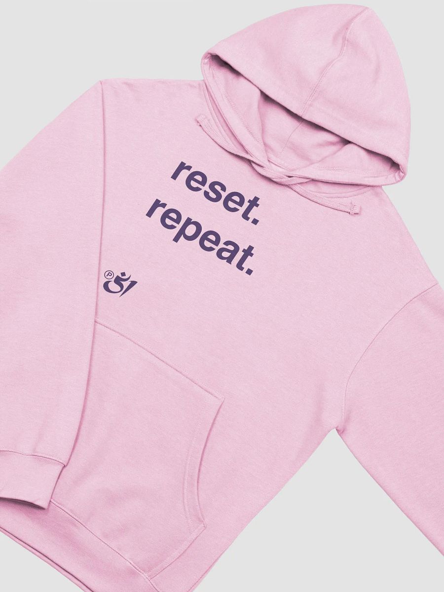 reset. repeat. hoodie product image (3)