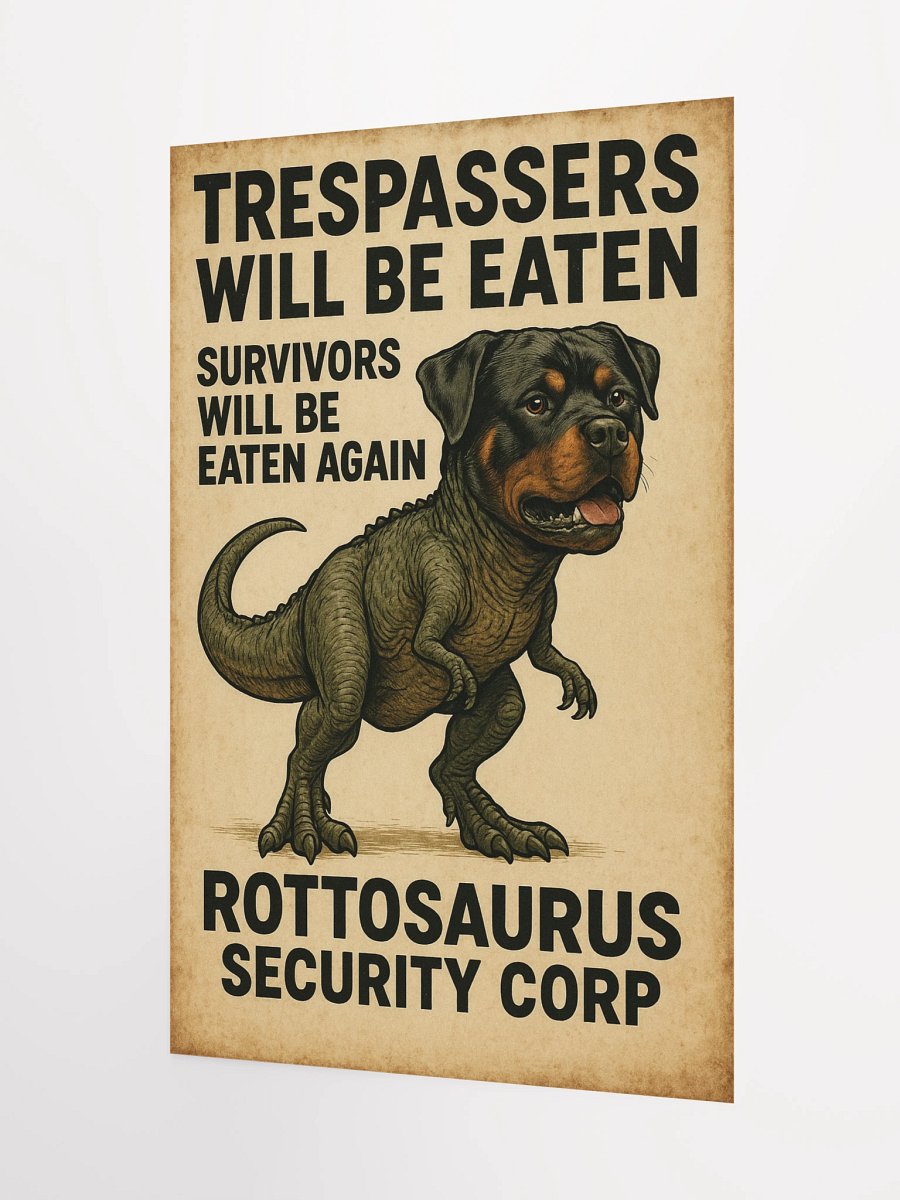 Rottosaurus Security Corp Poster product image (7)