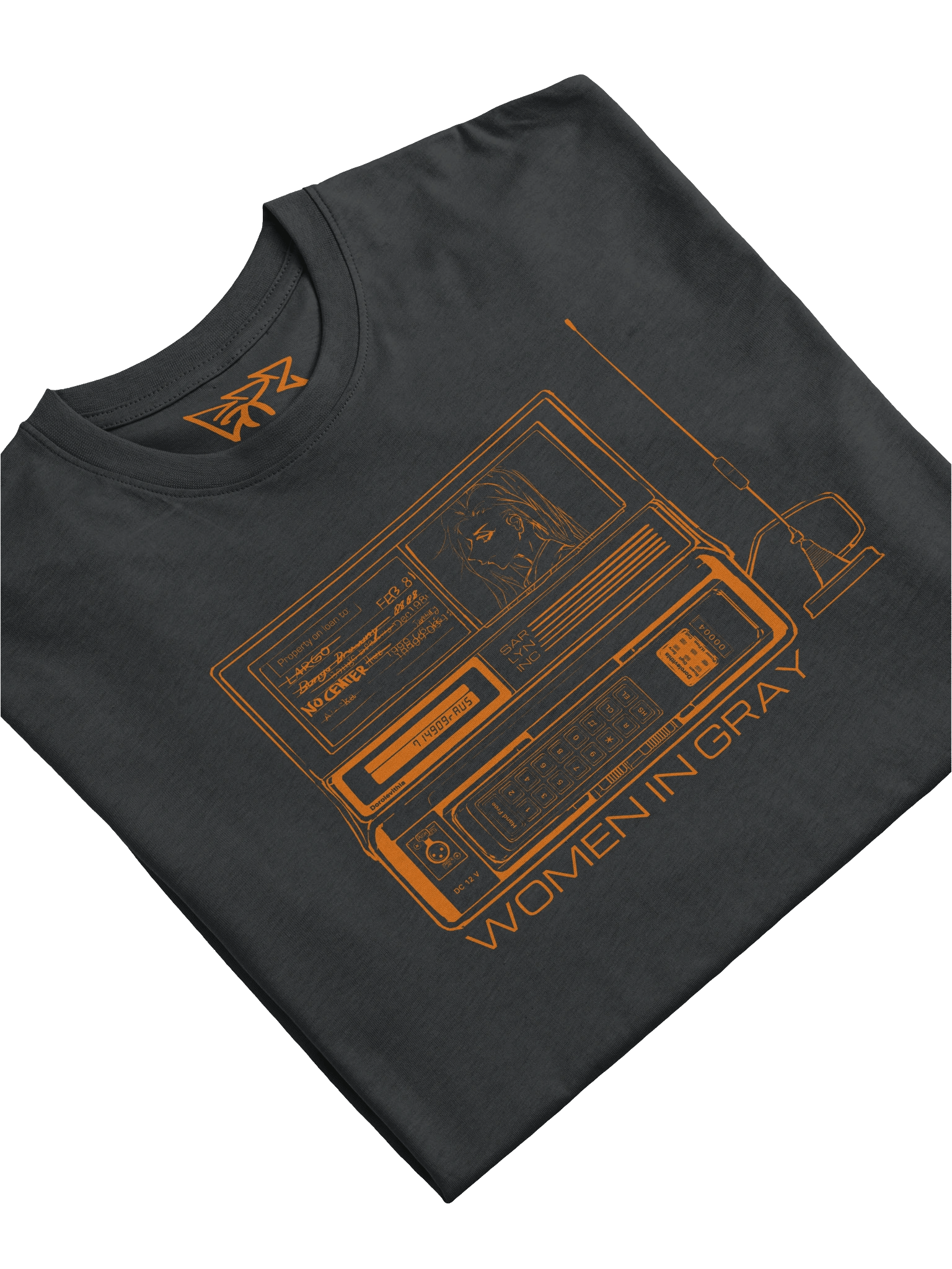 Women in Gray - Mobile Phone T-Shirt (amber) product image (11)